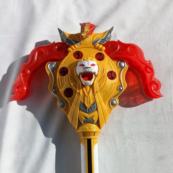 Power Rangers Mystic Force Full Size Cosplay Staff Official Bandai Light Sound - Picture 14 of 15